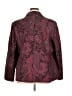 Covington Paisley Burgundy Blazer Size XL (estimated) - photo 2