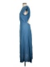 Reset 100% Viscose Blue Jumpsuit Size L - photo 5
