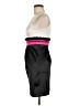 Appropriate Behavior Color Block Black Cocktail Dress Size M (estimated) - photo 5