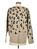 Cupcakes & Cashmere 100% Acrylic Animal Print Tan Pullover Sweater Size S - photo 2