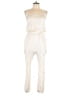 OVERLOVER Metallic Ivory Jumpsuit Size M - photo 1