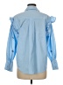 Zara Blue Long Sleeve Blouse Size M - photo 2