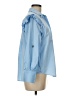 Zara Blue Long Sleeve Blouse Size M - photo 4