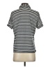 J.Crew Stripes Black Short Sleeve Blouse Size S - photo 2