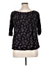 Deletta 100% Rayon Black 3/4 Sleeve Blouse Size M - photo 2
