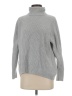 J.Crew Solid Gray Turtleneck Sweater Size S - photo 1