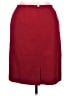 Norton McNaughton 100% Wool Solid Red Wool Skirt Size 14 - photo 2
