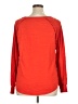 Ann Taylor LOFT Outlet 100% Cotton Red Orange Pullover Sweater Size XL - photo 2
