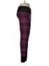Unbranded Chevron-herringbone Purple Leggings Size M (estimated) - photo 4