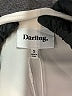 Darling Color Block Ivory Long Sleeve Blouse Size S - photo 6