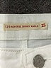 Levi's Color Block Ivory Jeans Size 25 waist - photo 7