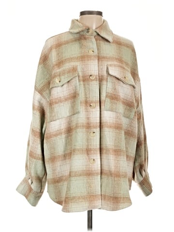 Sans Souci Long Sleeve Button-Down Shirt (view 1)