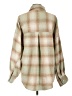 Sans Souci Plaid Green Long Sleeve Button-Down Shirt Size L - photo 2