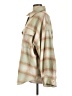 Sans Souci Plaid Green Long Sleeve Button-Down Shirt Size L - photo 5