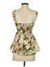 Zara Basic Tropical Green Sleeveless Blouse Size XS - photo 2