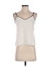 Banana Republic 100% Polyester Ivory Sleeveless Top Size XXS - photo 1