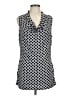 Dana Buchman Black Sleeveless Blouse Size L - photo 1