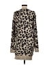 Sanctuary Animal Print Tan Cardigan Size M - photo 2