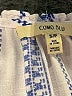 Como Blu 100% Polyester Chevron-herringbone Blue Casual Dress Size S - photo 7