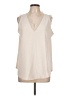 Unbranded Ivory Sleeveless Blouse Size L - photo 1