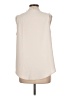 Unbranded Ivory Sleeveless Blouse Size L - photo 2