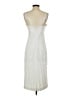Assorted Brands Solid White Casual Dress Size 2 - photo 2