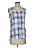 Max Jeans Blue Sleeveless Blouse Size S - photo 1