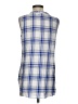 Max Jeans Blue Sleeveless Blouse Size S - photo 2