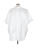 Assorted Brands Solid White Short Sleeve Button-Down Shirt Size 22 (tall) - photo 1