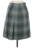 Talbots Plaid Gray Wool Skirt Size 6 - photo 2