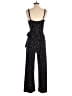 Kaileigh 100% Polyester Graphic Black Jumpsuit Size XS - photo 2