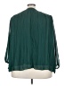 Lane Bryant Teal 3/4 Sleeve Blouse Size 22 - 24 Plus - photo 2