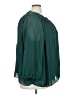 Lane Bryant Teal 3/4 Sleeve Blouse Size 22 - 24 Plus - photo 4
