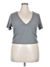 Cider Gray Short Sleeve Top Size 2X - photo 1