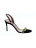 Aquazzura 100% Leather Black Green Sandals Size EU 36 1/2 - photo 1