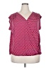 Worthington Pink Sleeveless T-Shirt Size 2X - photo 1