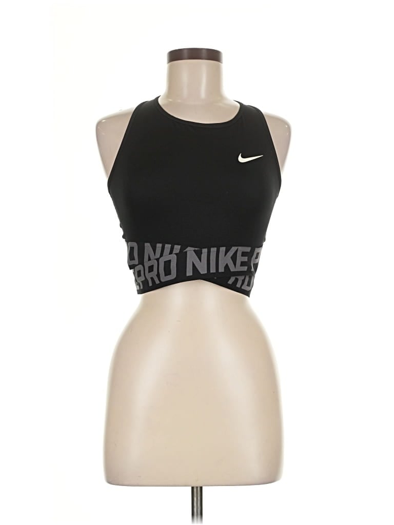 Pre-owned Nike Sports Bra In Black