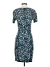 Jigsaw Print Teal Cocktail Dress Size S - photo 2