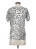 Current/Elliott 100% Cotton Animal Print Silver Short Sleeve T-Shirt Size XS (0) - photo 2