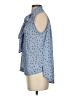 Free People 100% Polyester Blue Sleeveless Blouse Size XS - photo 5
