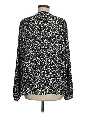 Cotton Bleu Long Sleeve Blouse (view 2)
