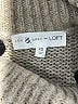 Lou & Grey for LOFT Chevron-herringbone Tan Pullover Sweater Size XS - photo 7