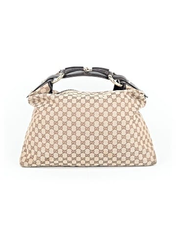 Gucci GG Canvas Horsebit Hobo (view 1)
