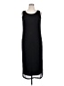 Karin Stevens 100% Polyester Solid Black Casual Dress Size 14 - photo 1