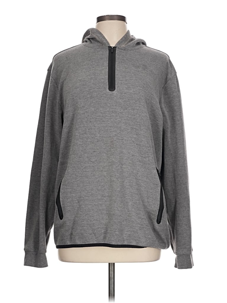 Pre-owned Ideology Pullover Hoodie In Gray