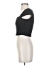 Shein Black Short Sleeve Top Size 2 - photo 5