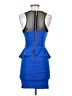 Bebe Color Block Blue Cocktail Dress Size S - photo 2