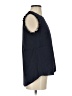 DR2 Blue Sleeveless Blouse Size XS - photo 4
