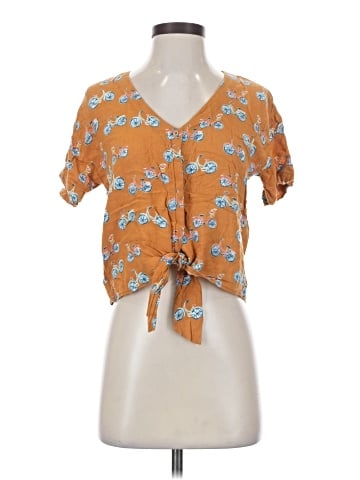Vanilla Star Short Sleeve Blouse (view 1)