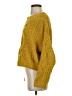 Express 100% Polyester Yellow Pullover Sweater Size S - photo 5